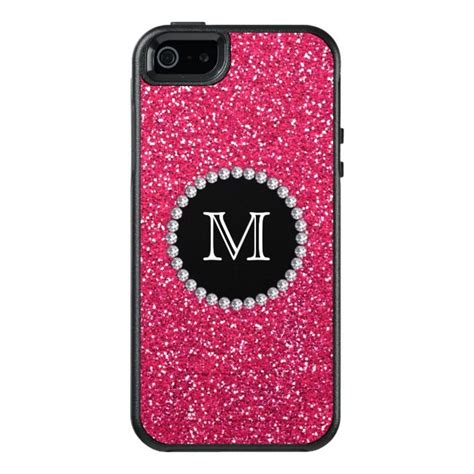 Popular Monogram Glitter Protective iPhone 5/5s Cases .